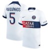 Oficiální Fotbalový Dres Paris Saint-Germain Marquinhos 5 Hostující 2023-24 pro Muži